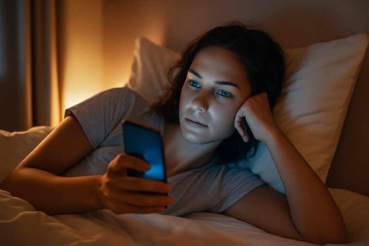 蓝光对睡眠的影响:为什么你越刷手机越精神